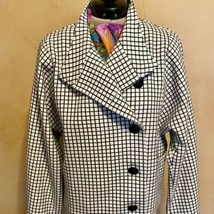 Cabi Windowpane Moto Jacket #3173